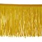 Belagio Chainette Fringe, 6" Wide, Bright Yellow, 10-Yard Bolt